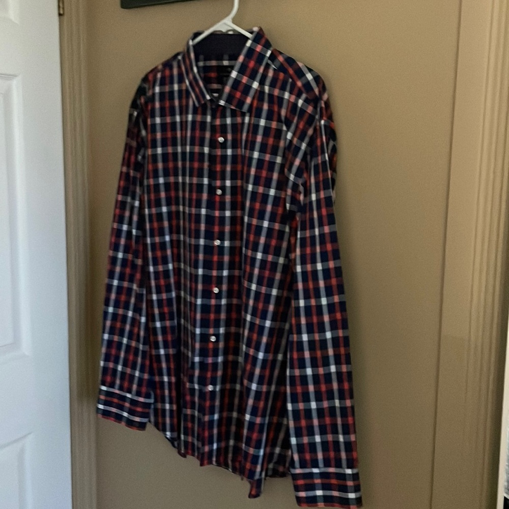Mens Plaid dress shirt